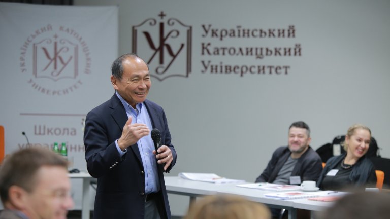 frank teaching ukraine