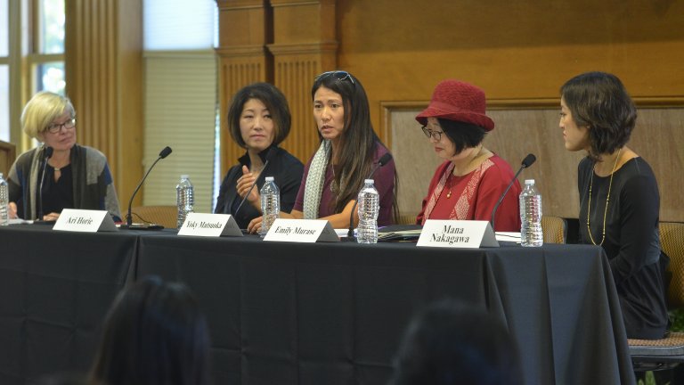 All women panel at the Women in the Workplace Conference
