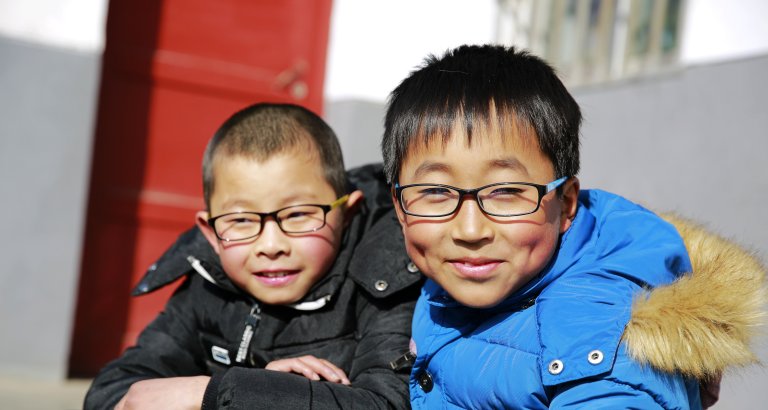 Kids with Glasses